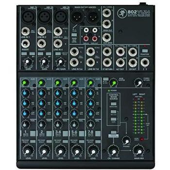 Mackie 802-VLZ4 mixeur ultra-compact 8 canaux