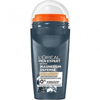 L'Oreal Paris Roll-On Deodorant for Men, Magnesium Defence, 50 ml