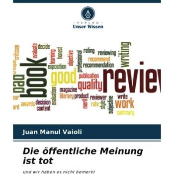 Vaioli, Juan Manul: Die öffentliche Meinung ist tot