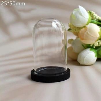 Cloche d’Inspiration Transparent 35 × 25 mm – Lot 50