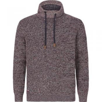 Pullover LARNO für Herren, dunkelrot, Größe 7XL