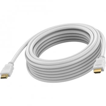Cable de Video Vision TechConnect 5 m, Color Blanco, HDMI