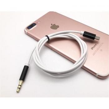 Cable Lightning a Jack 3,5 mm para iPhone y coche