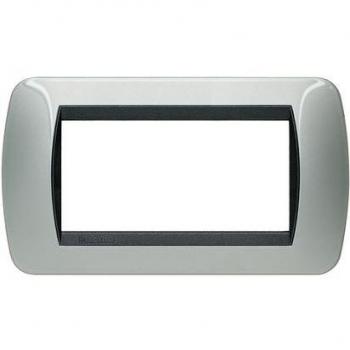 LIVING INT PLACCA 4P ALLUMINIO