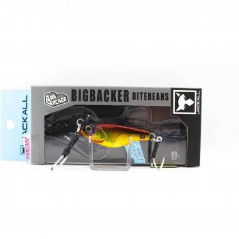 Jackall Metal Jig Big Backer Bite Beans, 60 g, Red Gold