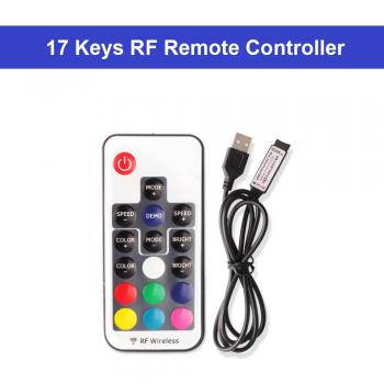 RGB LED Strip Light with Bluetooth and Wireless Remote