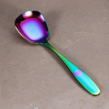 Bright Thick Stainless Steel Spoon