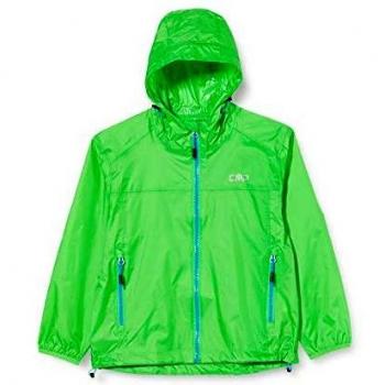Wasserdichte Regenjacke Junge WP 3000 – Gründesign, 128‑Stück