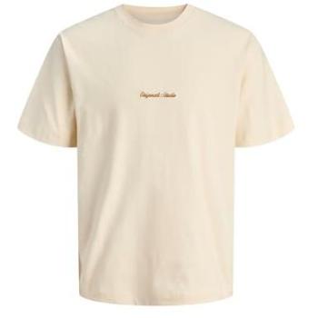 Jack & Jones Junior Classic Tee „JORNORREBRO“ – Weiß, Größe 140, entspannter Schnitt