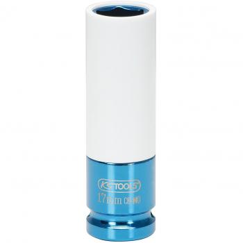 Half‑Inch Impact Socket, 17mm Deep, Al – KS TOOLS 515.2017