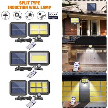 IP65 Solar Motion Sensor Wall Lamp for Garage and Pool