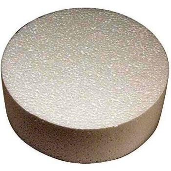 Contenedor de poliestireno blanco 20×7 cm