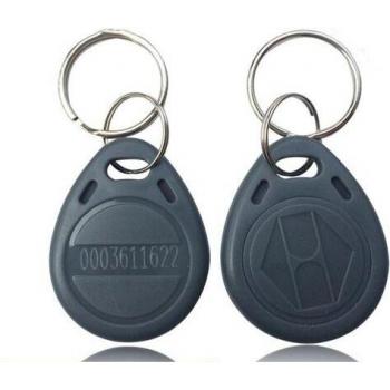 Llavero con pegatinas para control de acceso TK4100