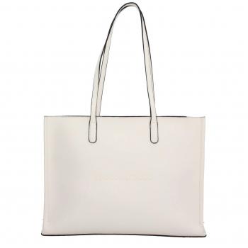 Shopper Rocco Barocco OLIVIA Design Minimal Bianco con tracolla