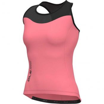 Maillot Alé PRAGMA Rosa y Negro Tirantes Mujer