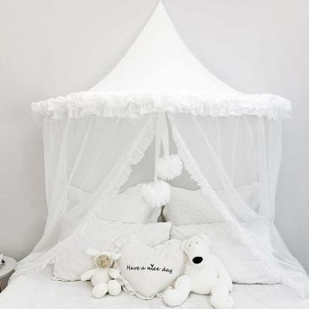 Indoor Play Tent for Kids with Pink Netting