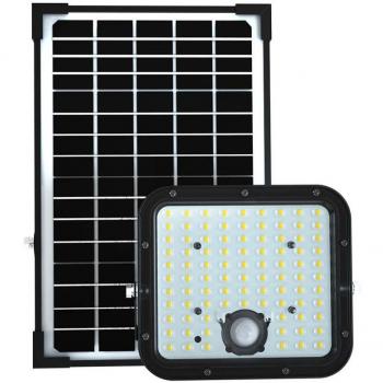 V-TAC VT-432 30W faro a LED con modulo solare bianco freddo nero