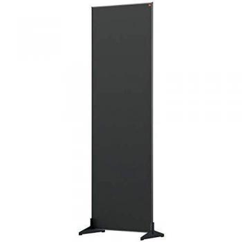 Nobo Impression Pro Free Standing Room Divider Screen Felt Surface 600x1800mm Grey