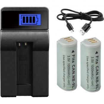 Canon IXUS 1000/1100 1000mAh NB-9L Battery