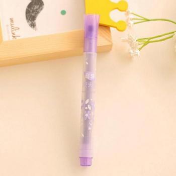 Plastic Watercolor Star Highlighter Pen