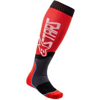 Alpinestars MX Plus-2 Motocross Socken Rot/Schwarz M