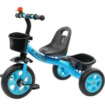 2-6 Years Old Kids' Carbon Steel Tricycle with Baby Walker