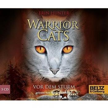 Warrior Cats. Vor dem Sturm: I, Folge 4, gelesen von Marlen Diekhoff, 5 CDs in der Multibox, ca. 5 Std. (Beltz & Gelberg