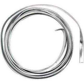 Silberer 2‑Meter‑Flachdraht 1,2 × 4 mm