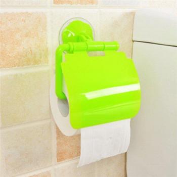 Suction Cup Toilet Paper Storage Rack