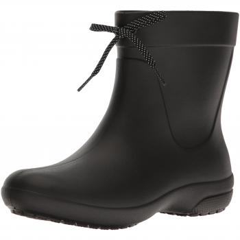 Crocs Freesail Shorty Gummistiefel, Damen, Schwarz, 34/35 EU