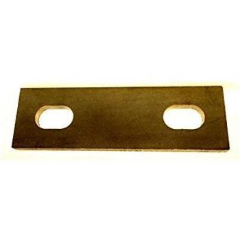 Heavy Duty T316 Stainless Steel Slotted Backing Plate for M10 U-Bolt