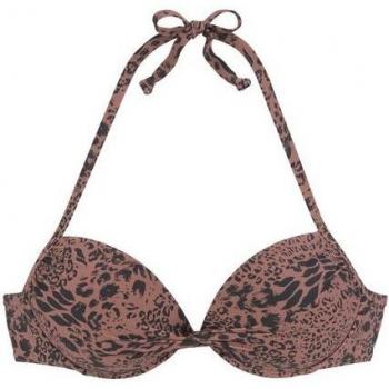 Lascana Push-Up-Bikini-Top »Dschungel«, im Animal-Design