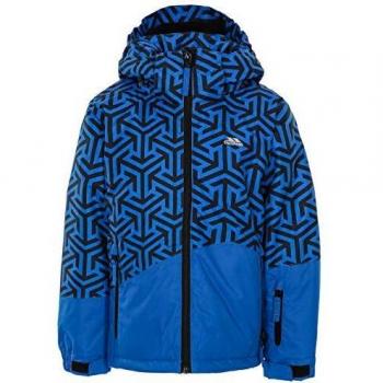 Trespass Pointarrow Kids‑Skijacke, Unisex, blau, 8 Jahre