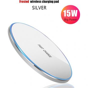 15W Quick Wireless Charger for iPhone Samsung Huawei