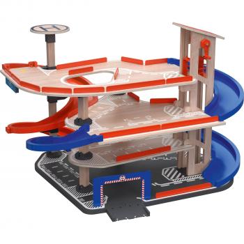 Playtive Racers Parkgarage – B‑Ware, neuwertig (Holz/Kunststoff)