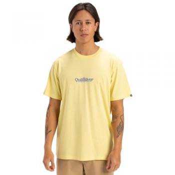 Manga Corta Surf Vibes: Camiseta Quiksilver Fineline