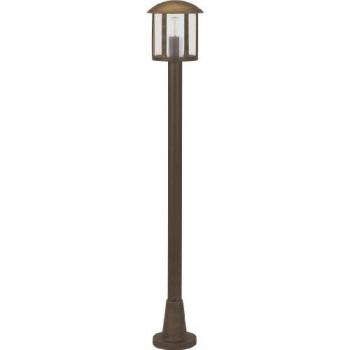 Wegeleuchte A‑142411 Außen – Braun-Messing, Aluguss, E27, IP44, 1160×200 mm