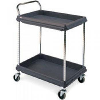 Tier Black 832x546x1041mm Deep Ledge Trolley 322441 SBY10781