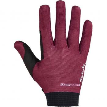 Guantes largos Spiuk Helios rojo oscuro negro