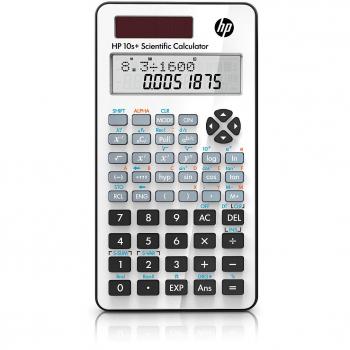 Calculadora científica HP 10s+ blanca y negra