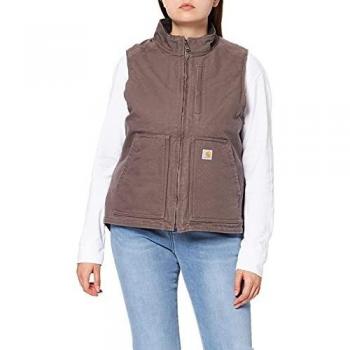 Carhartt Sherpa, Weste Damen Dunkelgrau XL