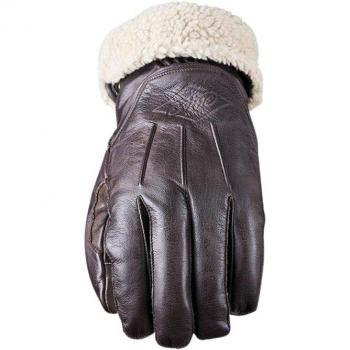 Gants de moto femme Five Montana Marron