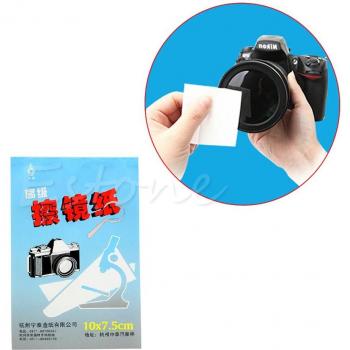 50-Count Camera Lens Cleaning Booklet