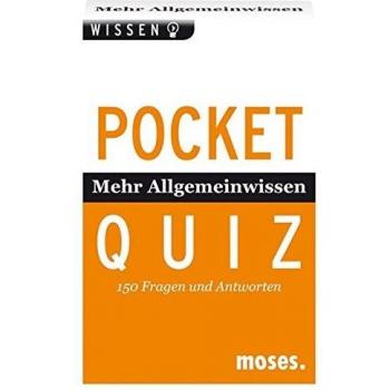 Pocket Quiz Mehr Allgemeinwissen: 150 Fragen und Antworten