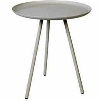 Parya Vestbjerg Bijzettafel Frost Tangerine Geel 39x39x45 cm Geel