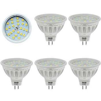 Aiwode 5-Unit Pack of 4000K LED Spotlights – RA85, 120°