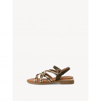Sandales Kaki Tamaris pour Femmes
