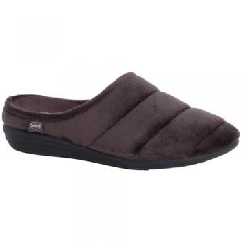 Microfibre Cloudy Pantofola Donna Nera 40