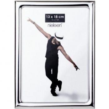 Aluminium-Fotorahmen 13x18 cm (Nielsen Design) – Rundprofil