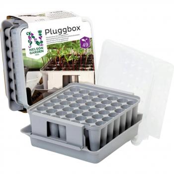 Nelson Garden Grey Mini Greenhouse for Plug Propagation